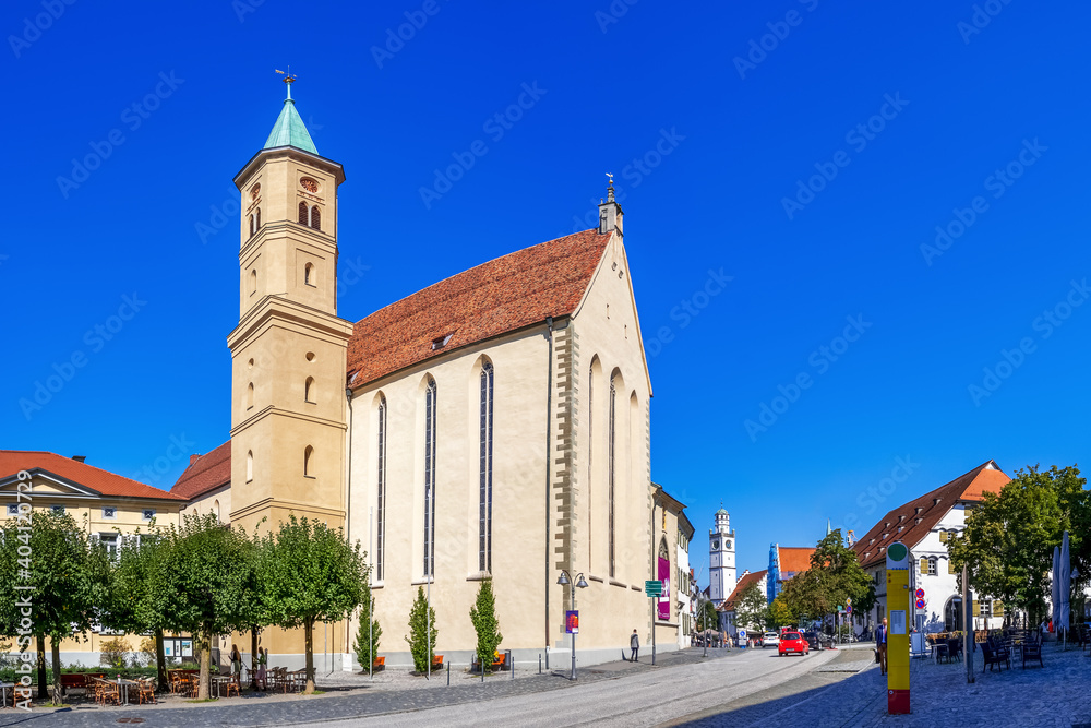 Stadtkirche, Ravensburg, Baden-Württemberg, Deutschland 
