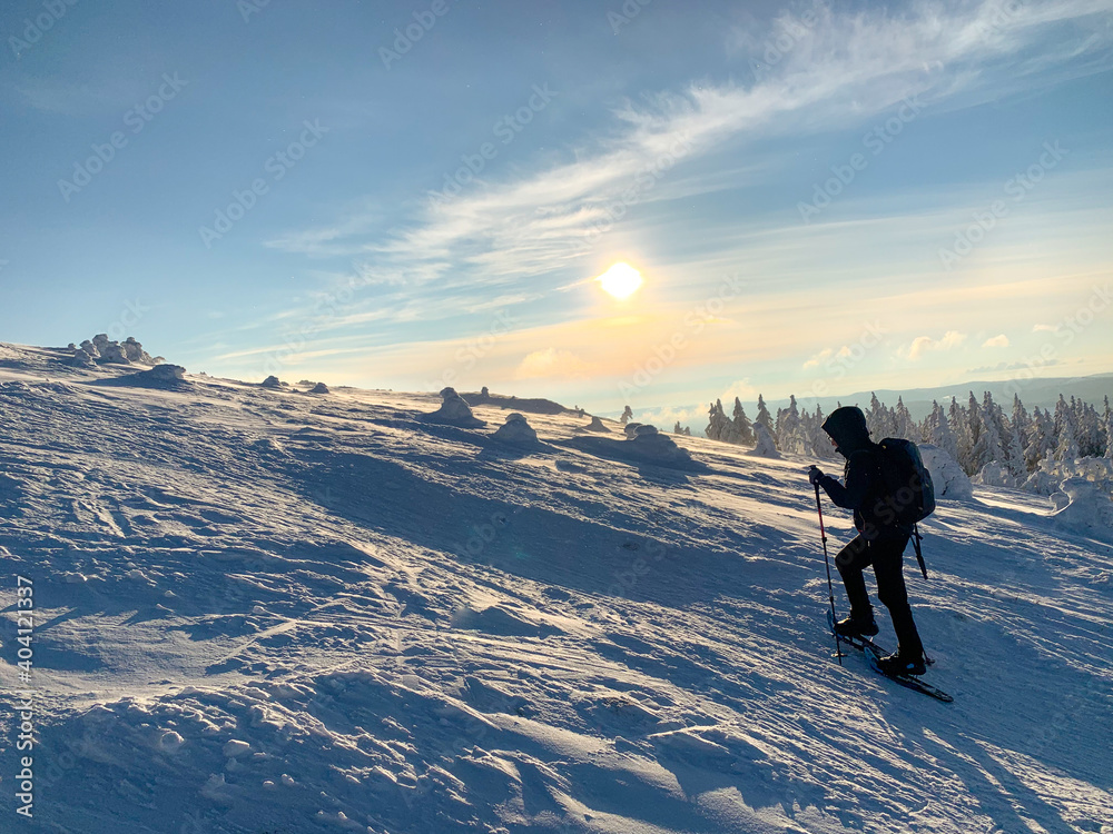 Winter im Schwarzwald am Herzogenhorn