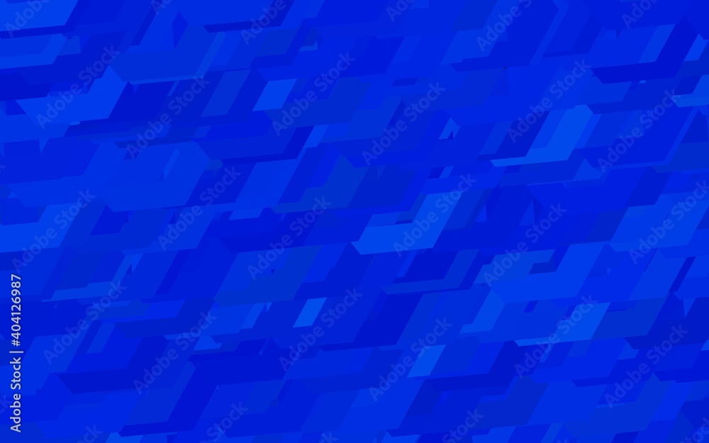 Dark BLUE vector layout with hexagonal shapes.