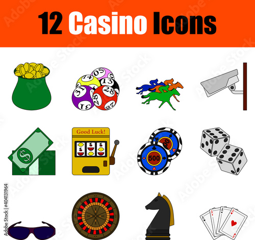 Casino Icon Set