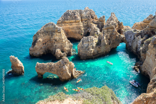 Bild auf Leinwand Ponta da Piedade in lagos