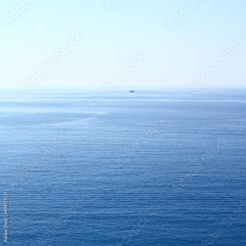 blue sea and sky