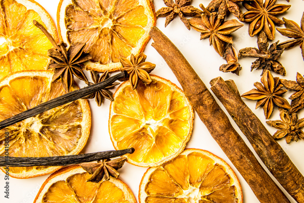 orange and cinnamon sticks orange and cinnamon sticks