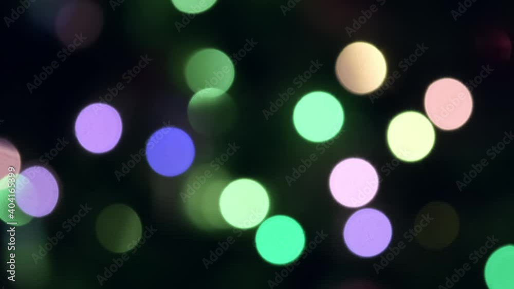 Flickering Bokeh lights background. Flickering Bokeh lights background.