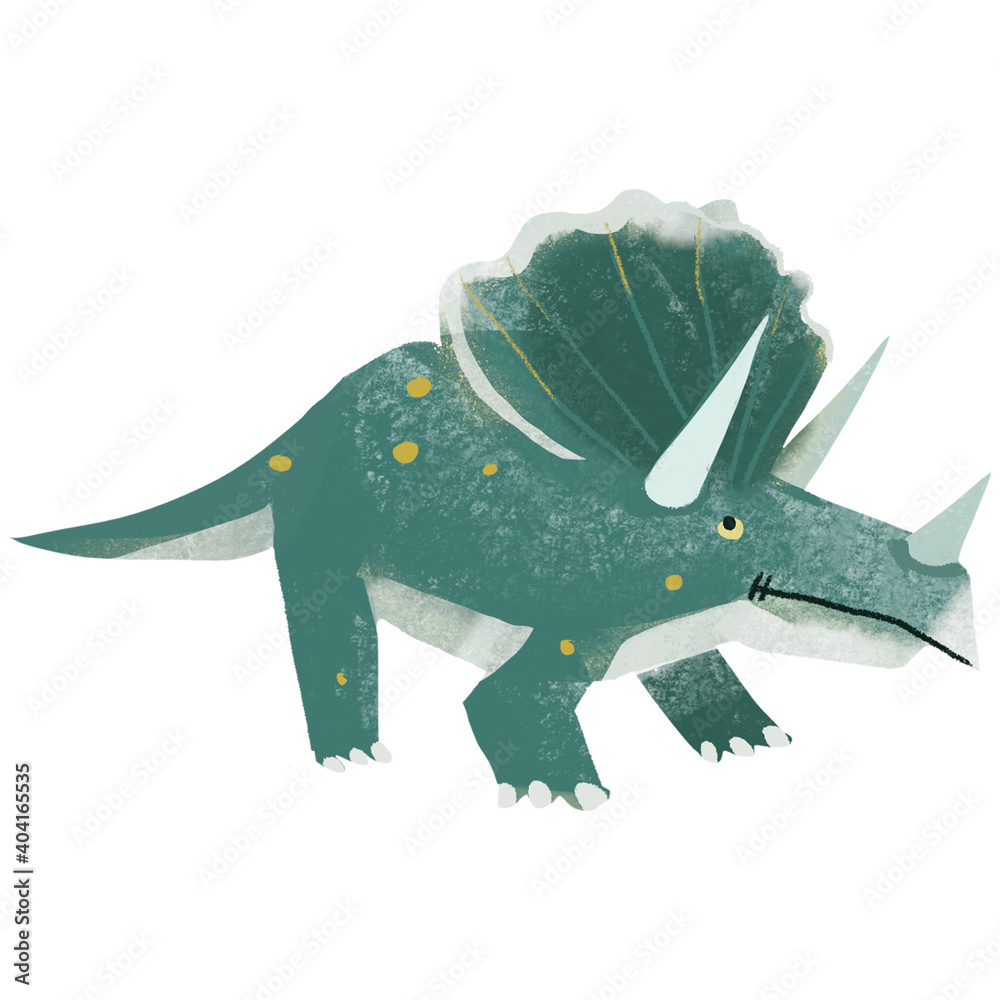 Obraz premium Dinosaur triceratops