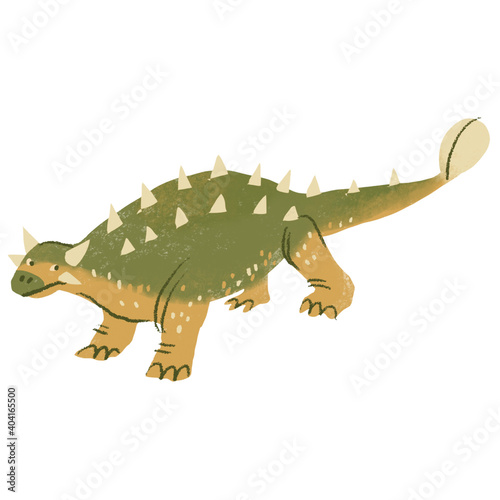 Dinosaur evoplocephalus