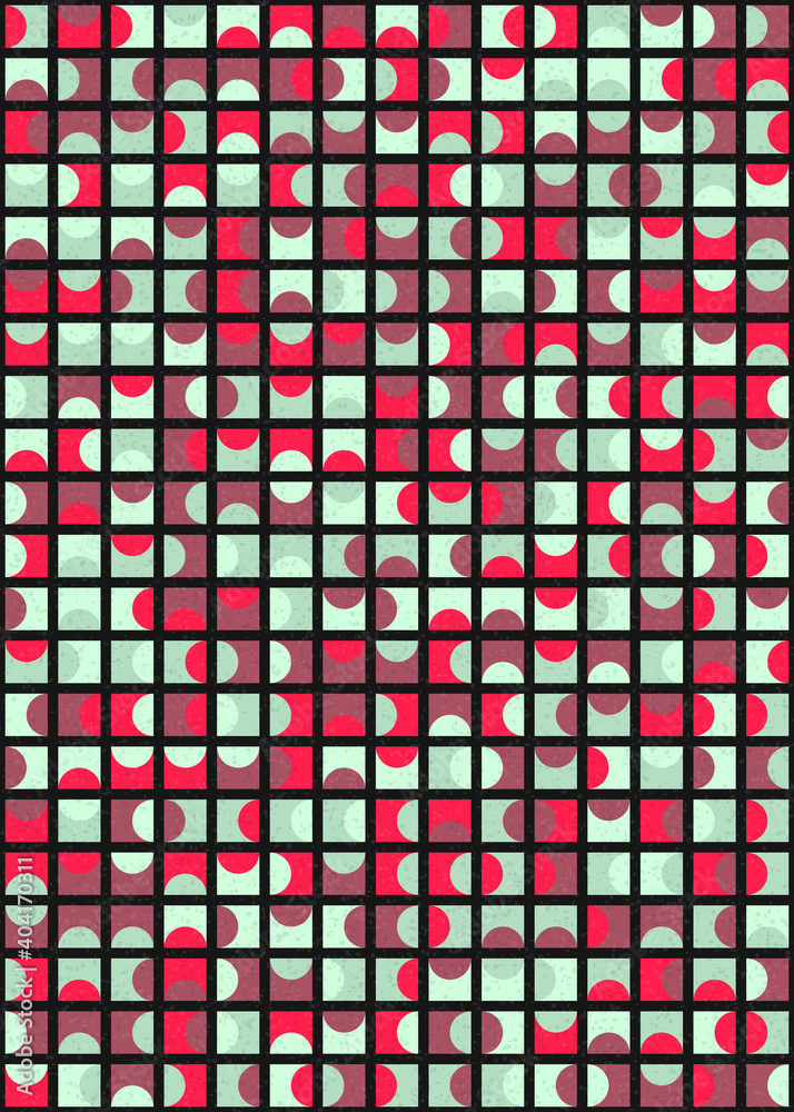 Abstract Geometric Pattern generative computational art illustration Abstract Geometric Pattern generative computational art illustration