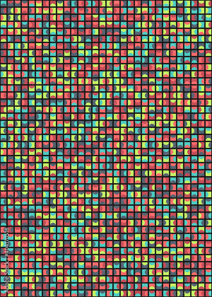 Abstract Geometric Pattern generative computational art illustration Abstract Geometric Pattern generative computational art illustration