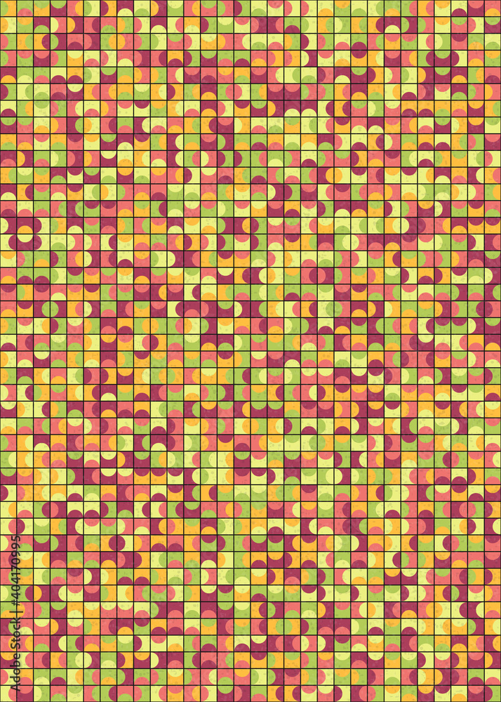 Abstract Geometric Pattern generative computational art illustration Abstract Geometric Pattern generative computational art illustration