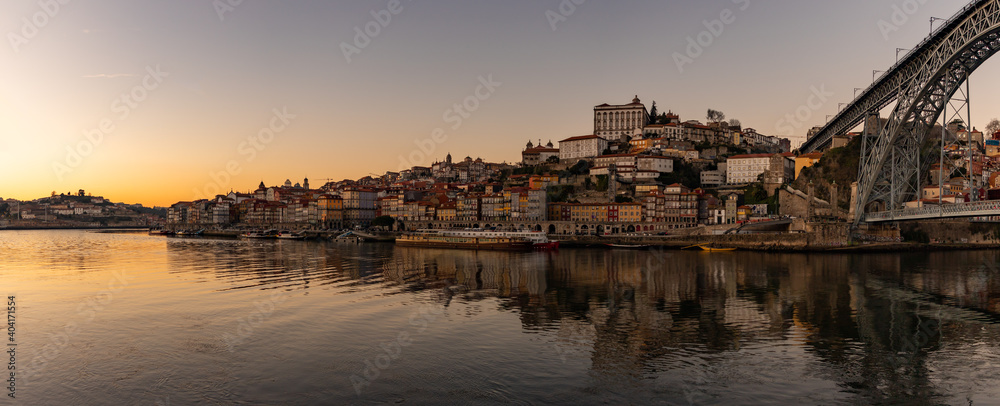 Porto Sunset Panorama