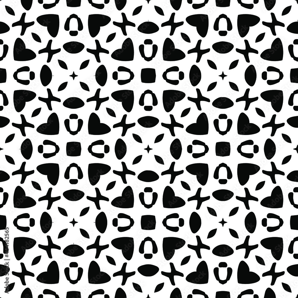 Black and white texture. Abstract seamless geometric pattern. Black and white texture. Abstract seamless geometric pattern.