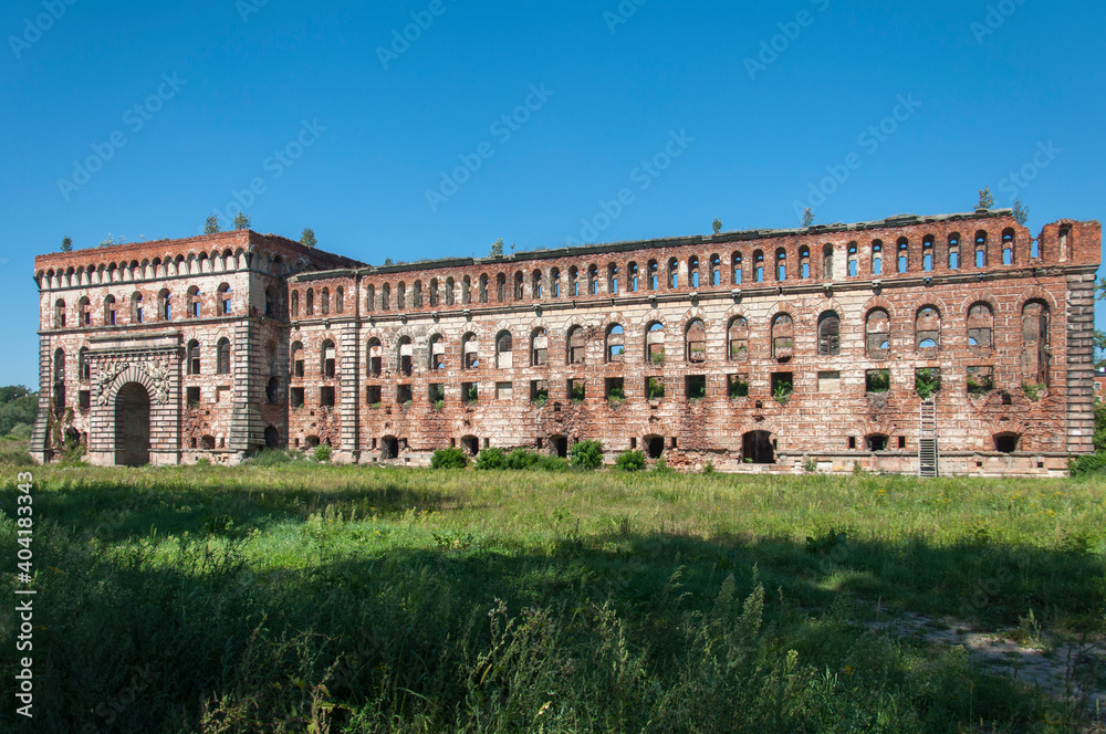 The Abandoned Modlin Fortress Granary 