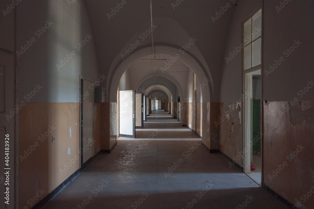 The Abandoned Modlin Fortress Granary 