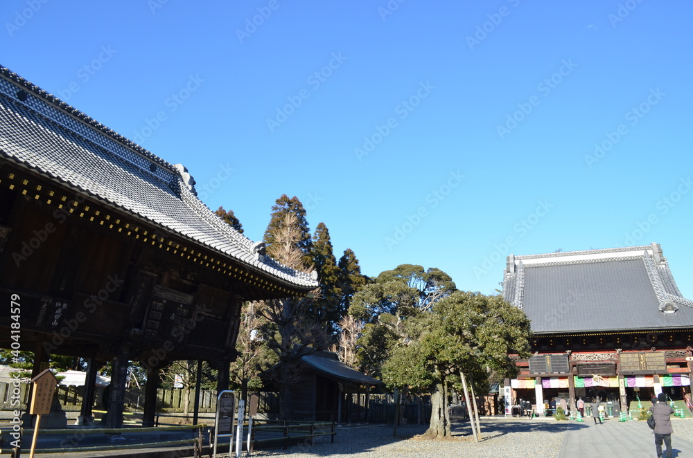 Obraz premium 成田山新勝寺の額堂