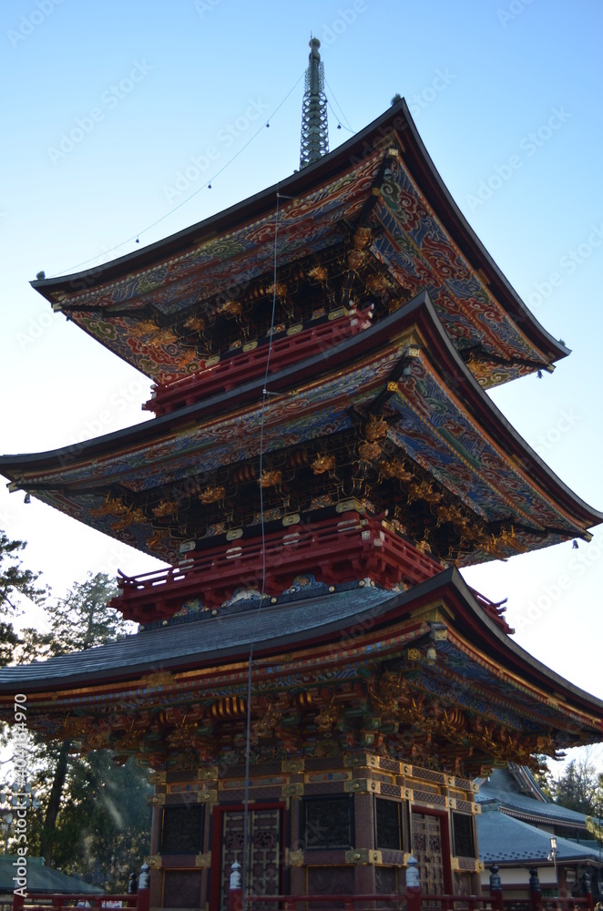 Fototapeta premium 成田山新勝寺の三重塔