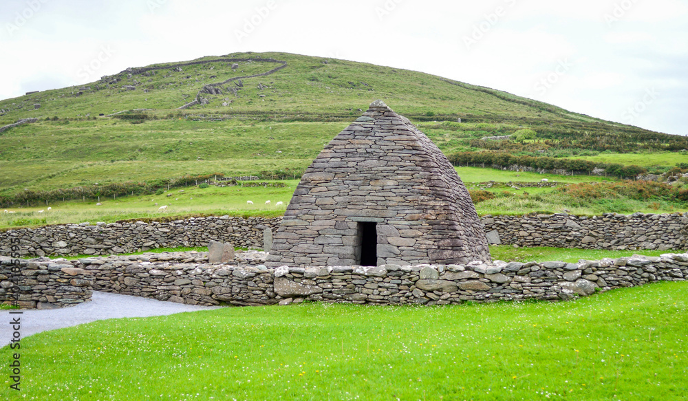 Gallarus Oratory in Dingle, Co. Kerry, the best preserved early Christian church in Ireland.