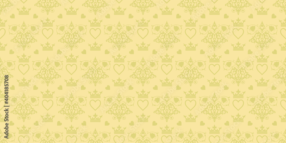 Background pattern with floral ornament. Seamless wallpaper texture. Vector image Background pattern with floral ornament. Seamless wallpaper texture. Vector image