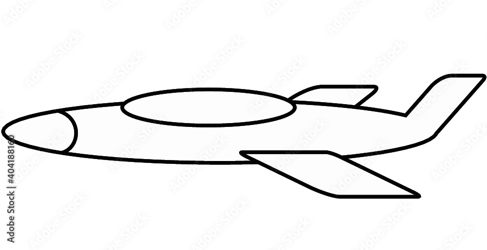 illustration of a plane illustration of a plane