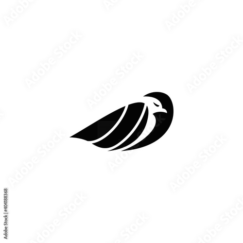 Dove Logo Design. Bird Icon Logo Vector Template. 