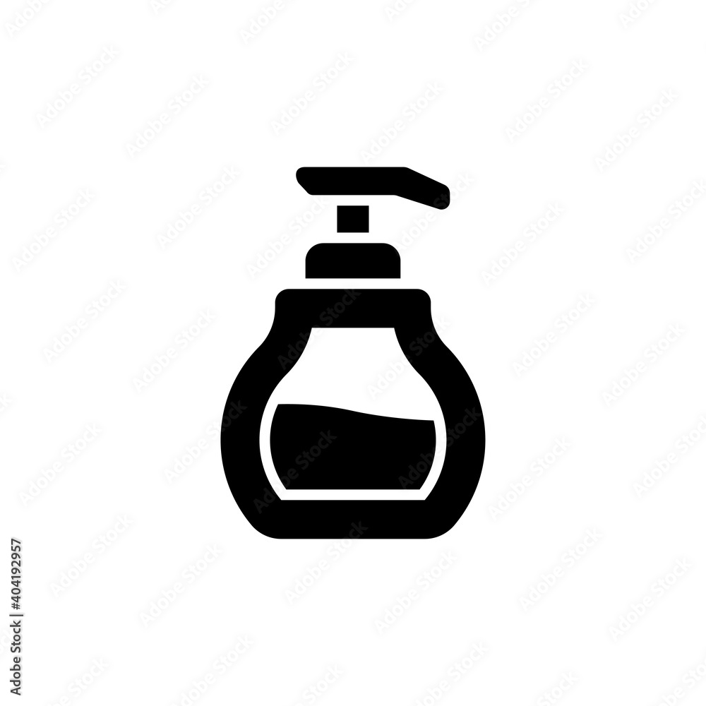 liquid soap icon vector symbol template liquid soap icon vector symbol template