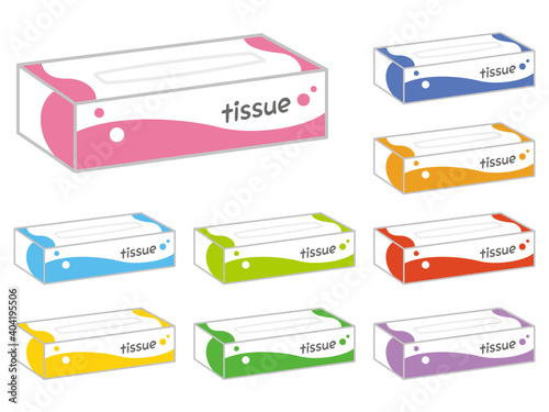 箱ティッシュ　ボックスティッシュ