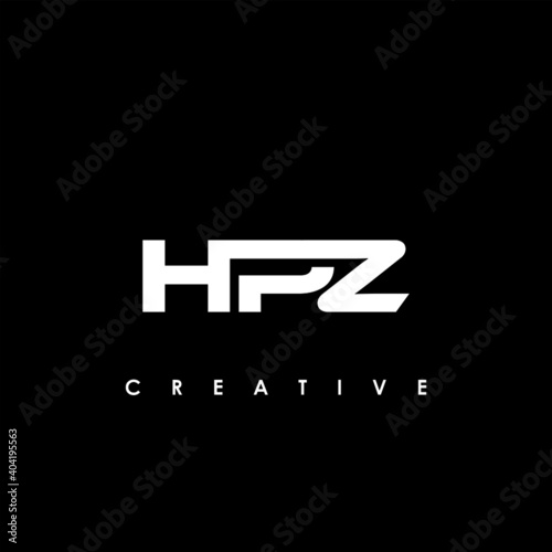 HPZ Letter Initial Logo Design Template Vector Illustration