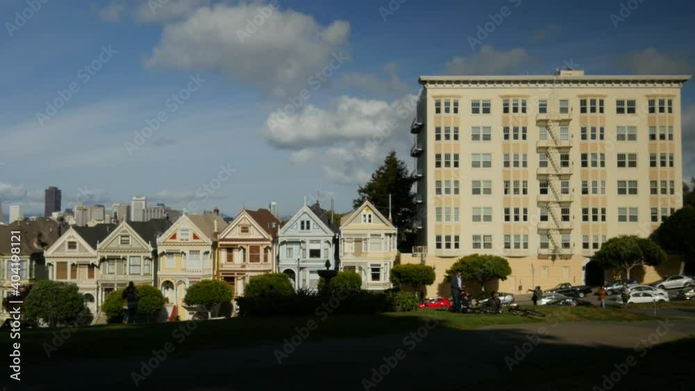San Francisco Alamo Square California USA San Francisco Alamo Square California USA