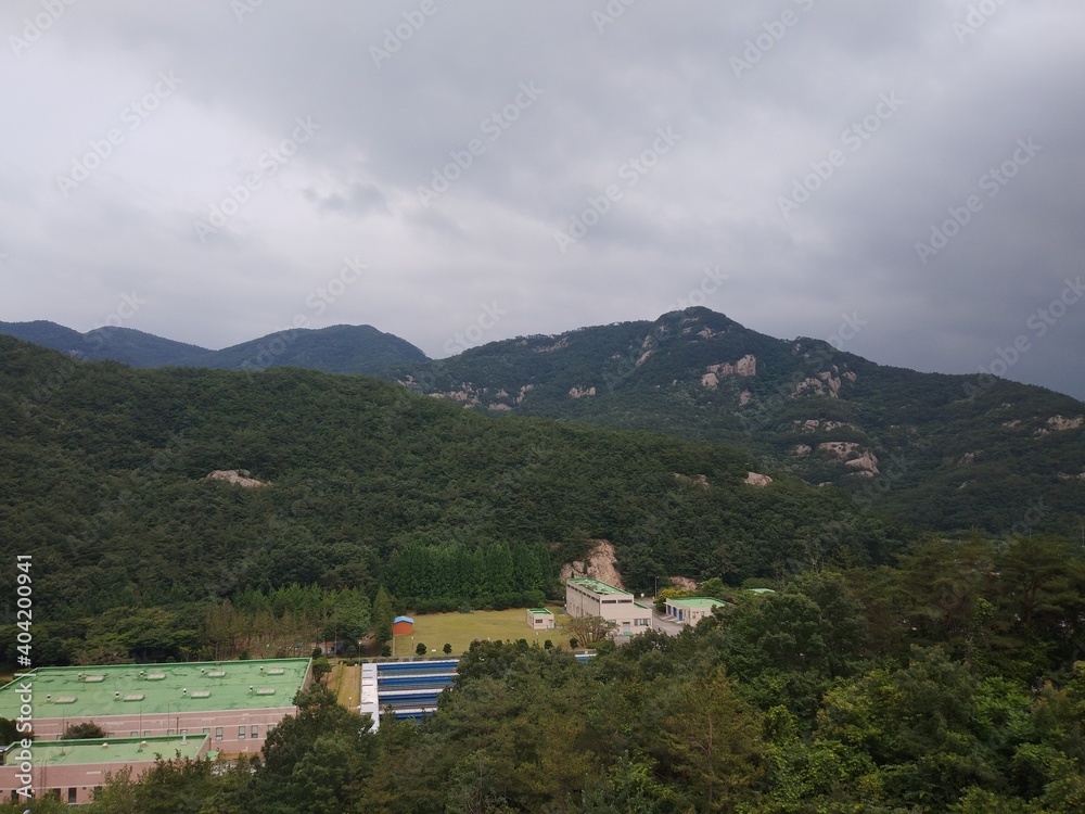 Fototapeta premium 대한민국 전라북도 부안군 부안댐