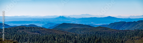 panorama mountain photos at Laguna Mt California