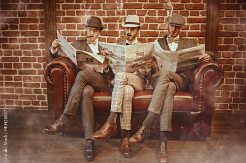 Fotografie newspaper editorial office