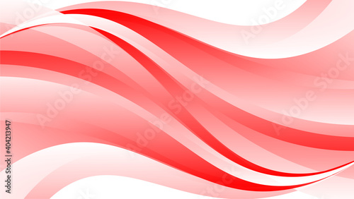 Abstract red and white background vector