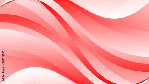 Abstract red and white background vector