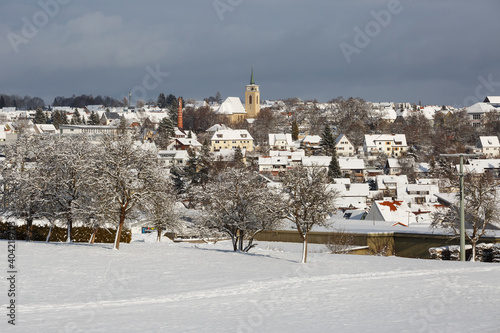 Winterlandschaft Gemeinde Bitz im Zollernalbkreis