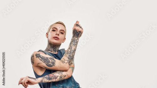 Quadro em tela Tattoo and piercing