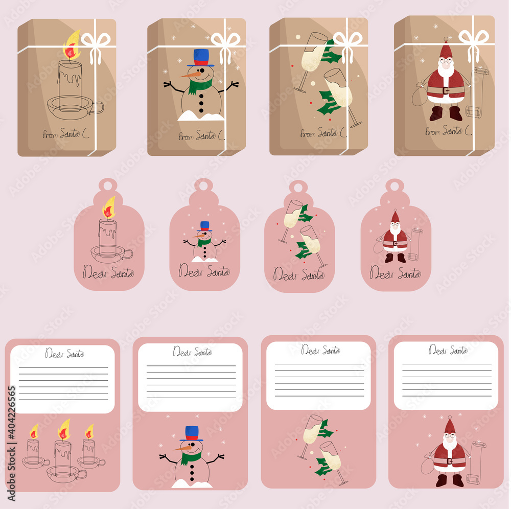 Set of coloured surprise gift boxes, flat modern graphic. Gift box vector cartoon set icon. Present symbol. Christmas box. Surprise with gift box in flat style. vector Set of coloured surprise gift boxes, flat modern graphic. Gift box vector cartoon set icon. Present symbol. Christmas box. Surprise with gift box in flat style. vector