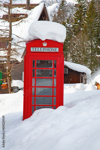 Red telephone booth © swisshippo