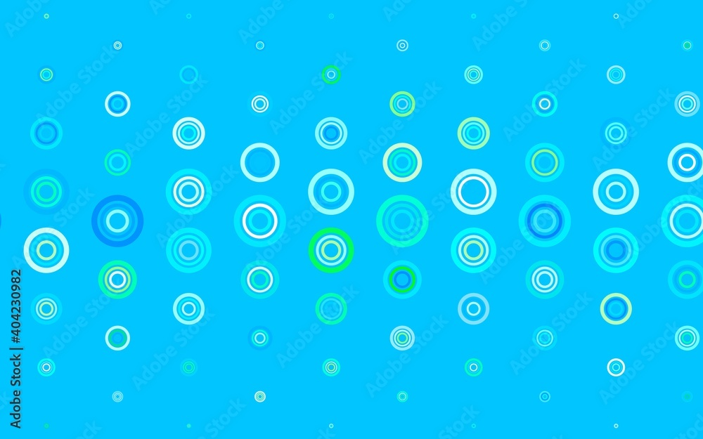 Light Blue, Green vector pattern with spheres. Light Blue, Green vector pattern with spheres.
