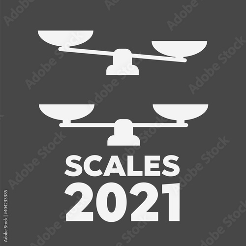 scale single symbol. Time and money on scales