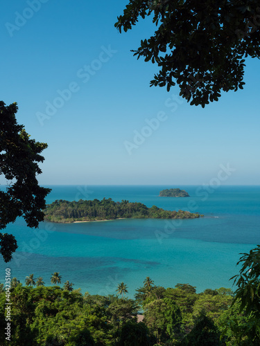 Sea view from Koh Chang island, Thailand