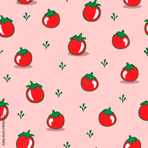 tomatoes seamless pattern.colors juicy tomatoes seamless pattern.colors juicy background.Abstract seamless pattern tomatoes with stylized tomatoes. Modern exotic design for cover, paper, wrapping pape