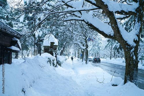 Snow day in Kanazawa, 2021. © TM