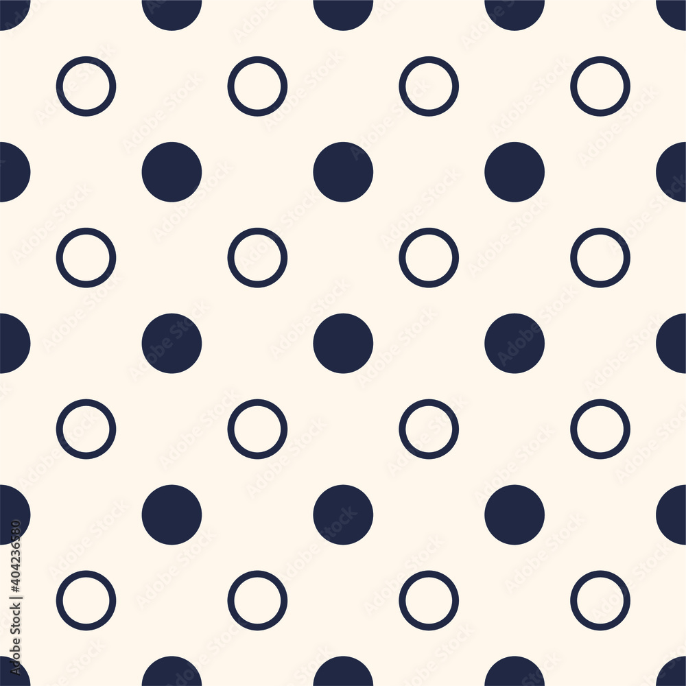 Abstract geometric retro pattern. Seamless polka dot on beige background . Vector pattern Abstract geometric retro pattern. Seamless polka dot on beige background . Vector pattern