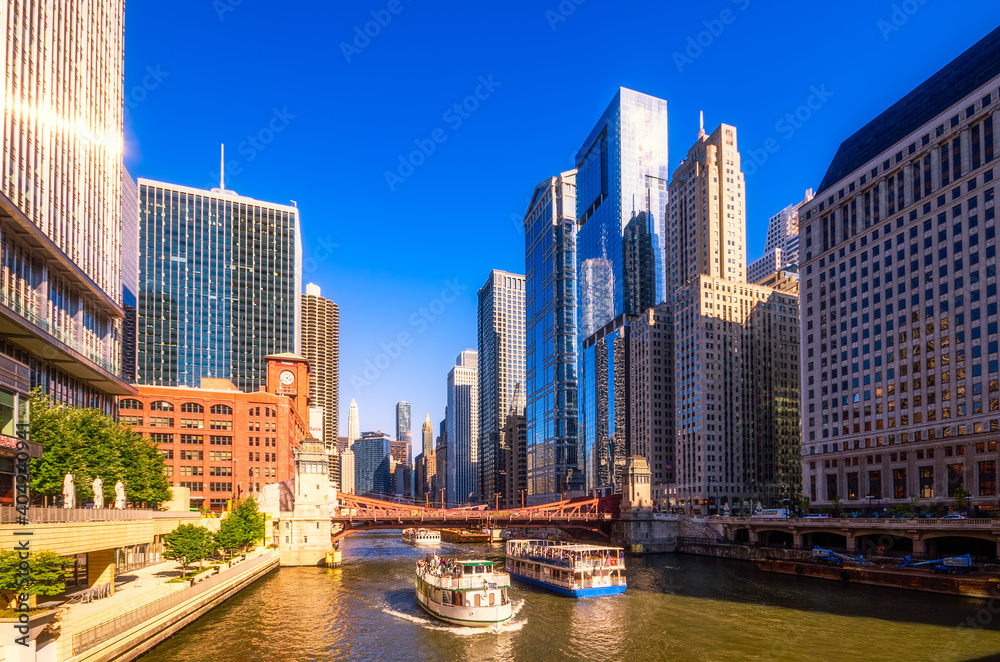 Fototapeta premium Chicago River