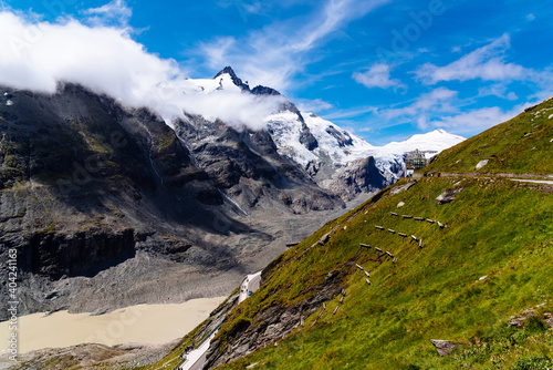 Scenic View of Grossglockner Glacier  Alps Mountain Range  Austria