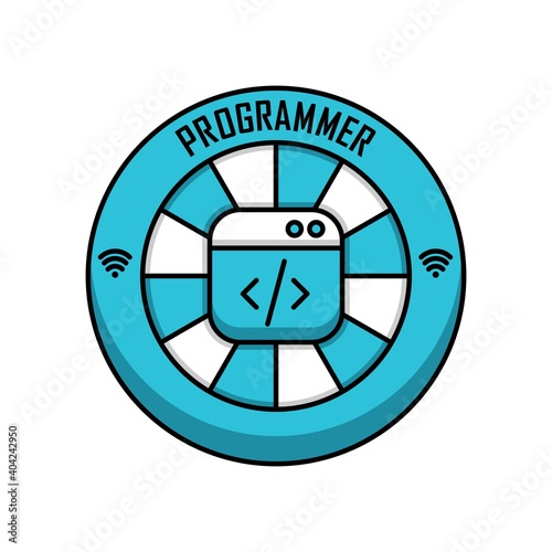 Programmer badge logo
