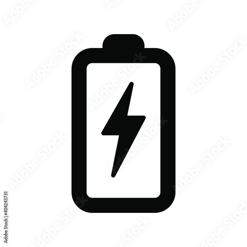 Battery charging icon