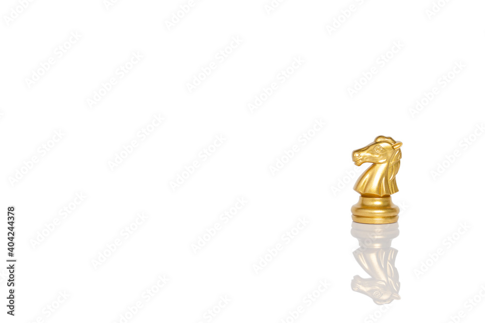 horse chess on chessboard isolated on white background.copy space.clipping path. horse chess on chessboard isolated on white background.copy space.clipping path.