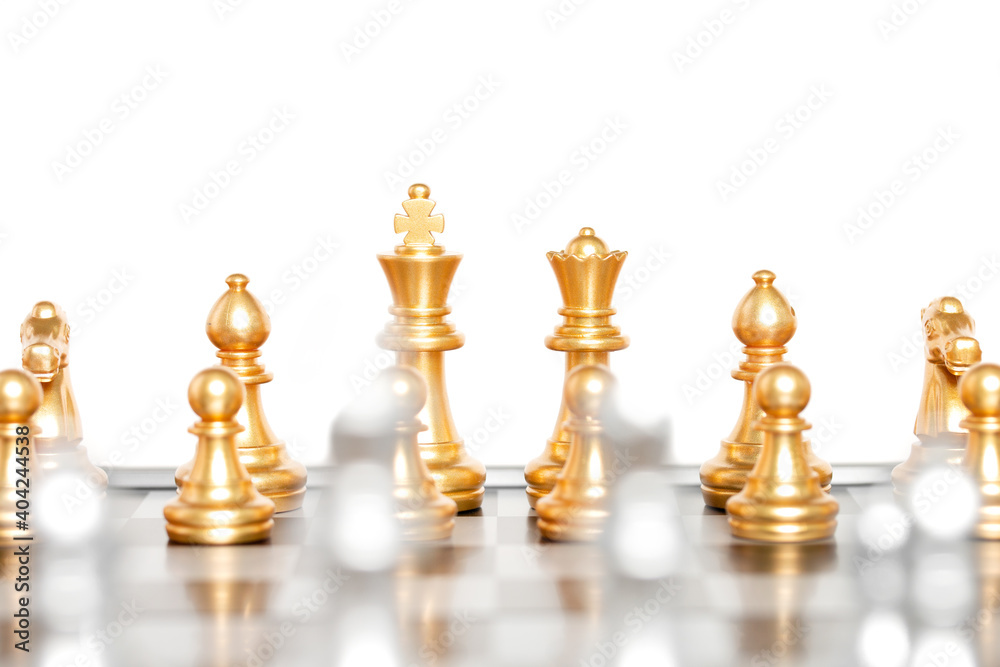 Set of chess pieces, chessboard game isolated on white background.clipping path. Set of chess pieces, chessboard game isolated on white background.clipping path.