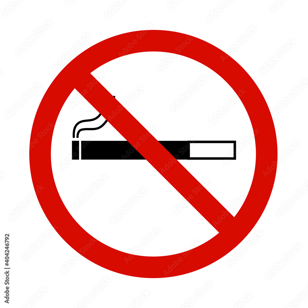 No smoking. Prohibited signs to be placed inside buildings, shops or areas where peace and privacy are required. Vector illustration No smoking. Prohibited signs to be placed inside buildings, shops or areas where peace and privacy are required. Vector illustration
