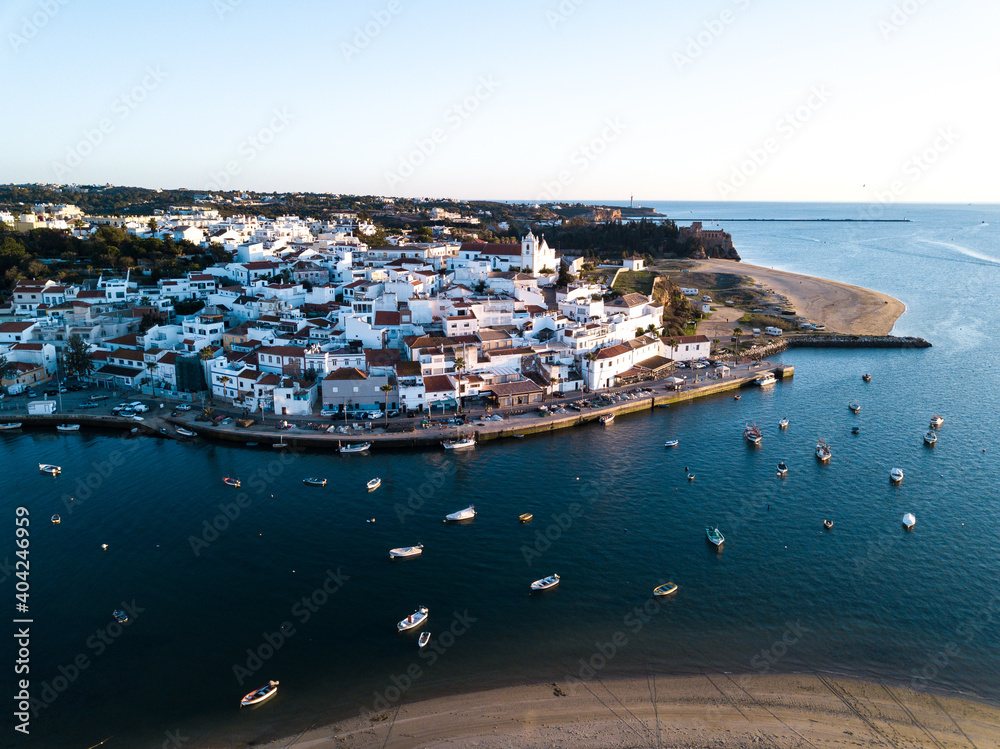drone over portugal coast